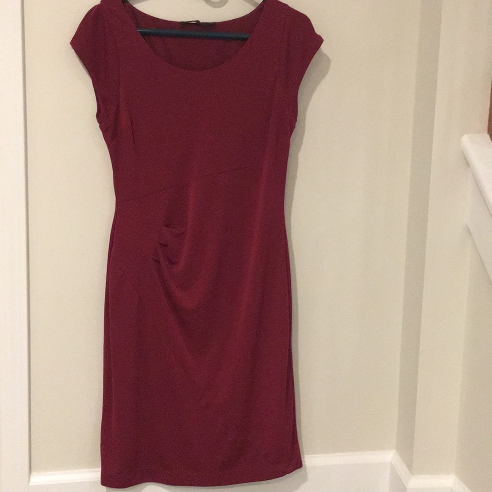 Raspberry color dress